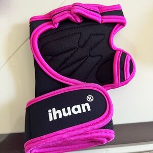 Fitness Gloves Exercise Cross Training Weightlifting for Men Women- New